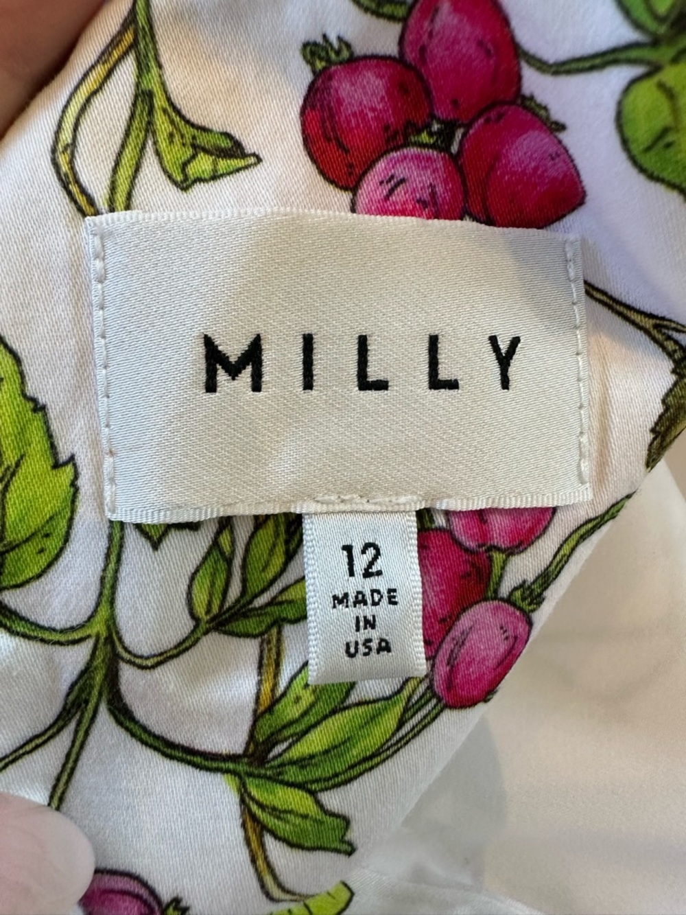 MILLY Karissa Floral print Cotton Dress - Picture 11 of 11
